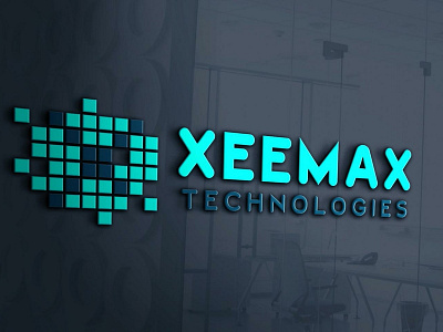 Xeemax1 branding illustration logo type typography vector