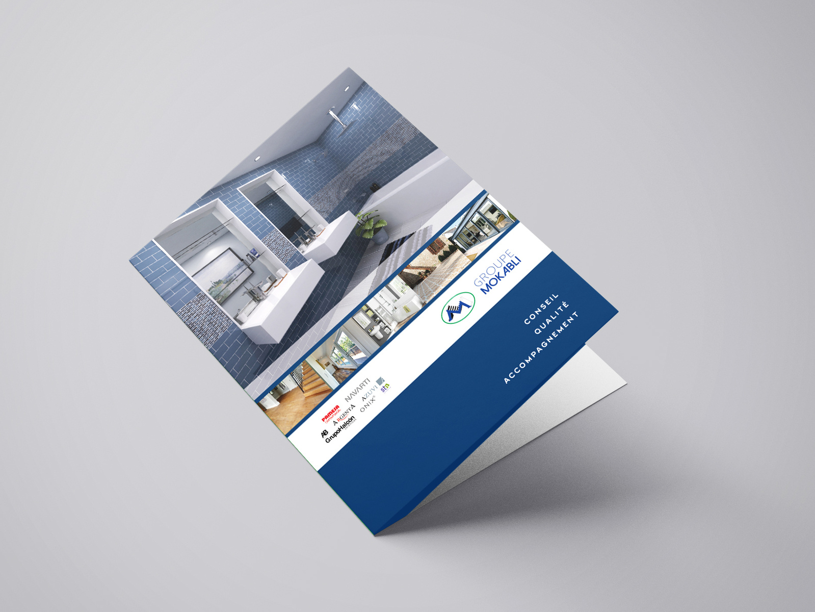Tile ceramic brochure by Bennamane Mourad on Dribbble