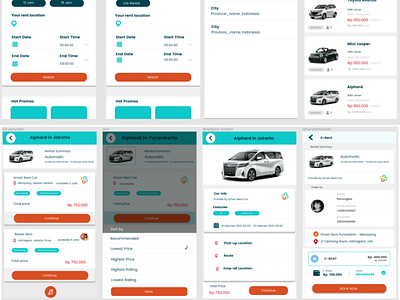 car rental app
