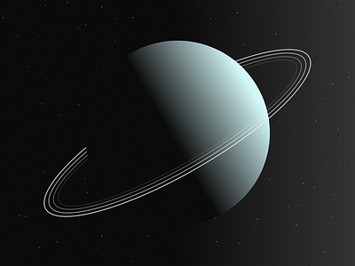 Uranus 8k desktop gradient minimal space uranus wallpaper