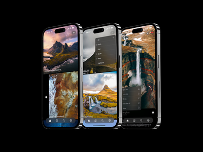 Reika - Explore Iceland app appstore design development ios iphone iphone 14 pro pro ui