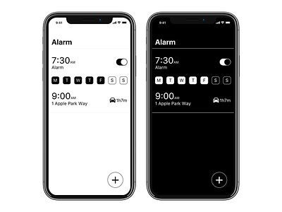 Rethinking the stock Alarm app alarm app design ios location