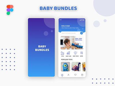 Kids Store App Concept