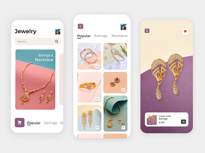 Jewelry app concept app ios jewelry online store