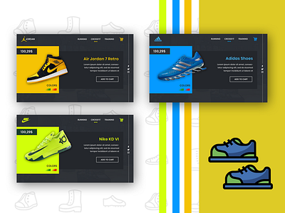 Shoe Web Template banner shoe banner shoes shoes landing page web template