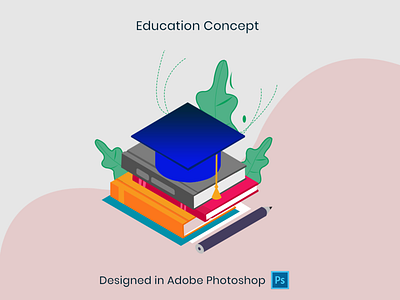 Education illustrations education illustrations photoshop