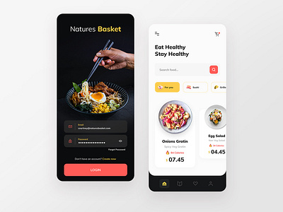 Natures Basket - Food Delivery App