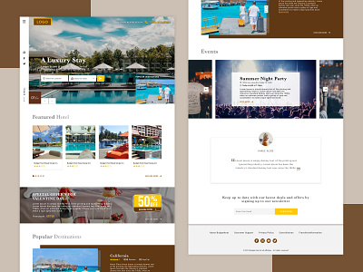 Hotel UI Design @hotel @uiux design