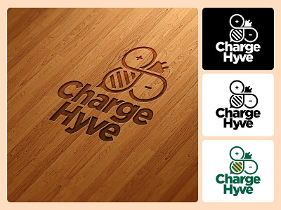 ChargeHyve Logo Finalart branding design goh gohsantosa graphic design logo vector