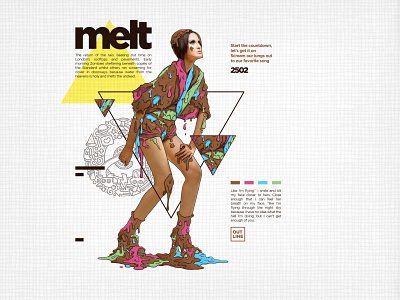 Melt design digital digital imaging doodle doodle art gohsantosa illustration imaging vector