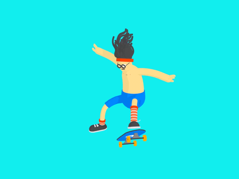 🛹 3d 3d art after effects after effects animation animation c4d cartoon character illustration illustrator