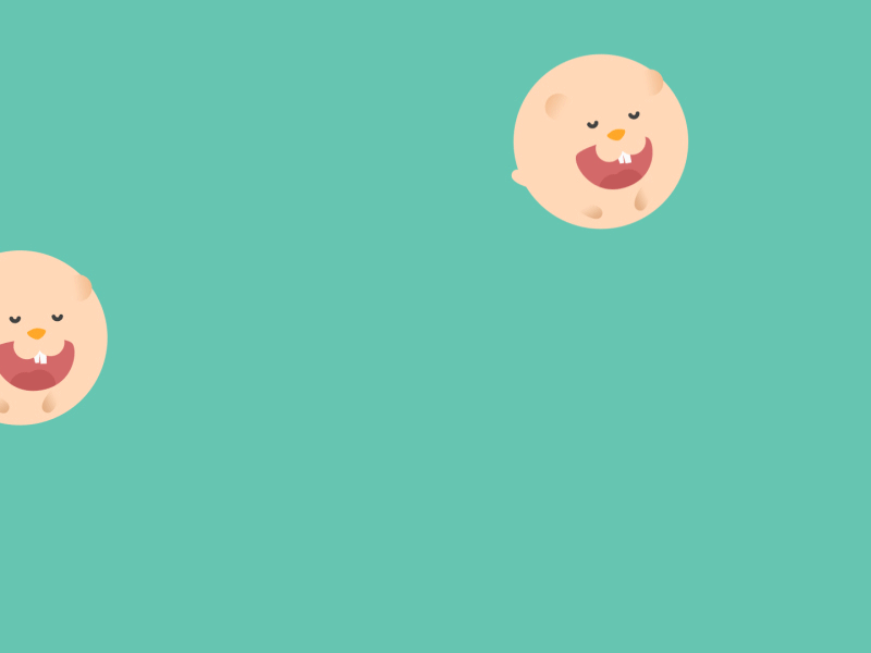 🐹🎈 after effects after effects animation animation baloon cartoon character chipmunk emoji hamster illustration illustrator loop vector