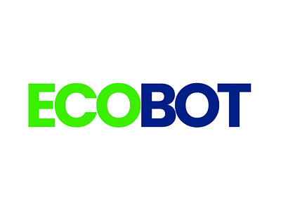 Ecobot Logo desing branding branding design design logo