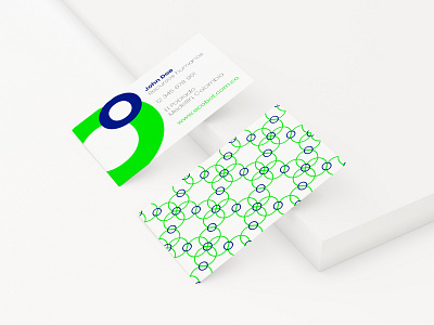 Ecobot business cards branding branding design design logo minimal