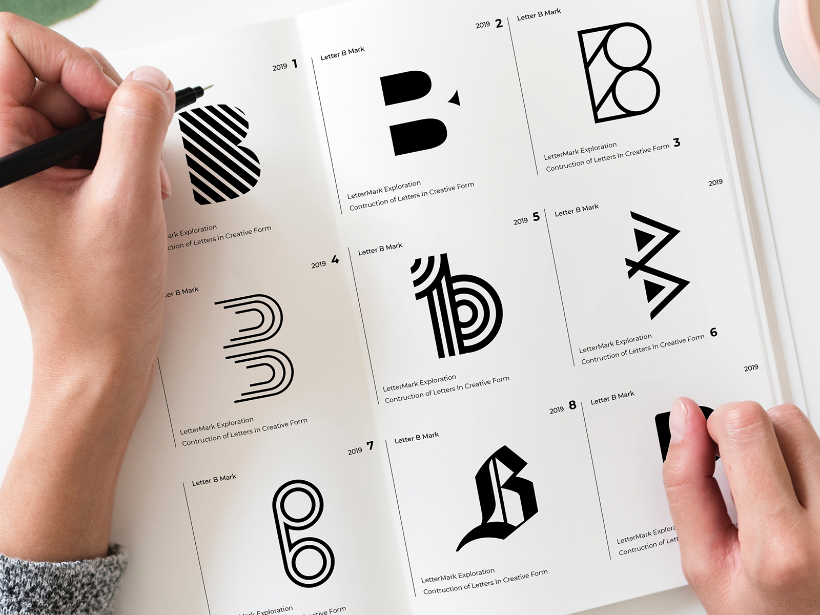 Letter "B" Exploration By David Ganny On Dribbble