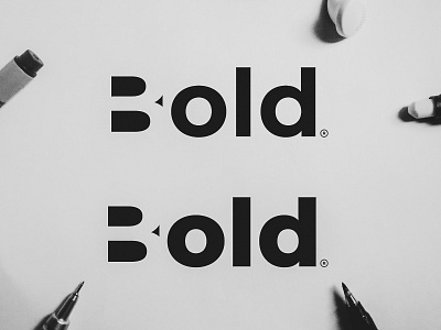 BOLD logo Design bold font bold logo branding company logo letter b logo logodesign logos logotype negative space logo pen pencils sketchbook typography