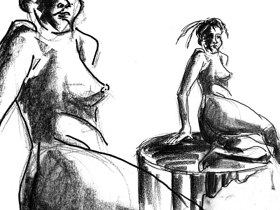 Model session, sketch blanckandwhite characterdesign comicart draw illustration illustration art