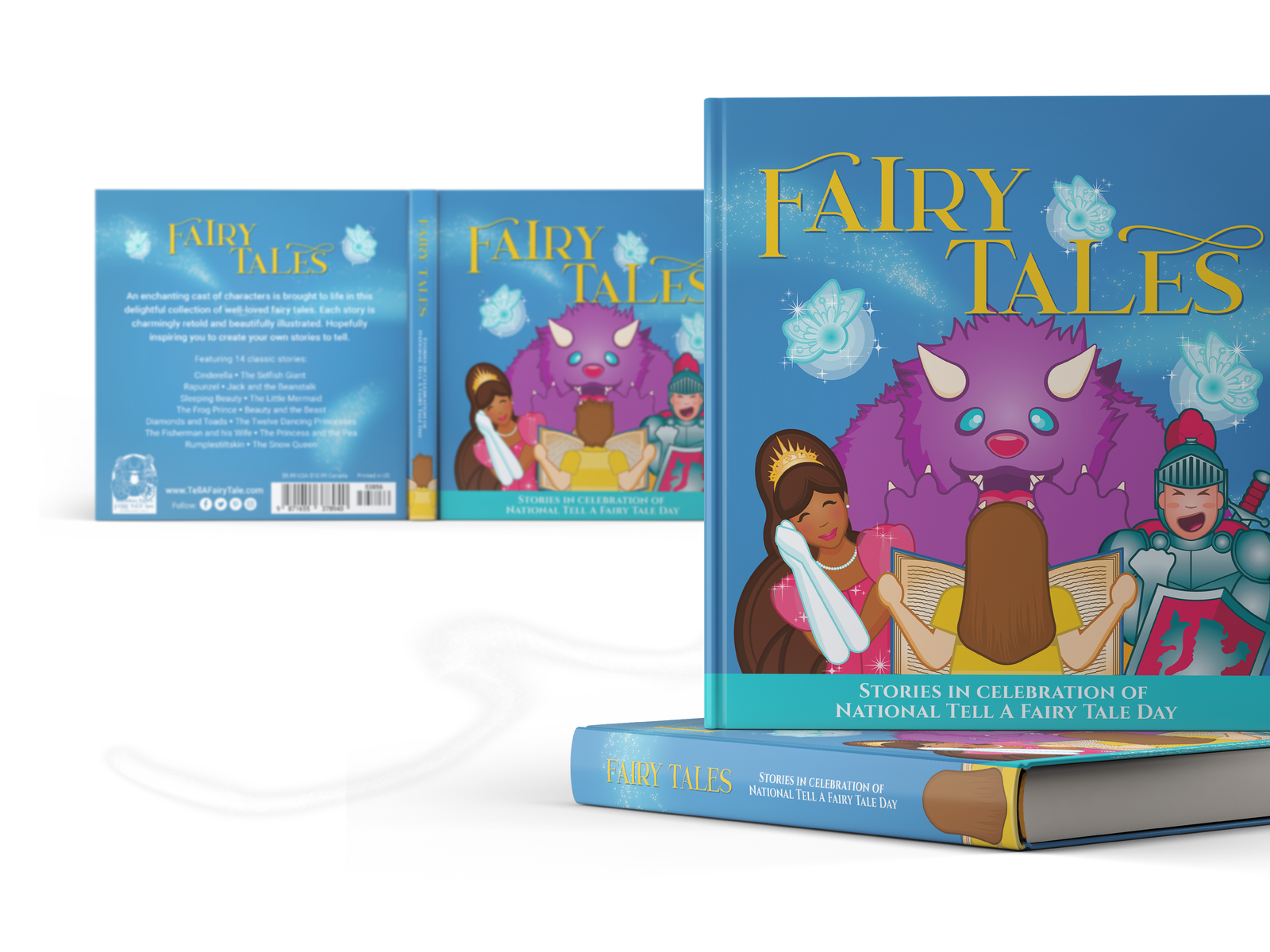 NATIONAL TELL A FAIRY TALE DAY ︎ Ad Council Merchandising by Dane