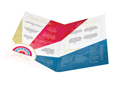 LE PETIT JIOAZI ▪︎ Dumpling Patisserie - Menus branding layout design layout exploration menu design typography visual identity