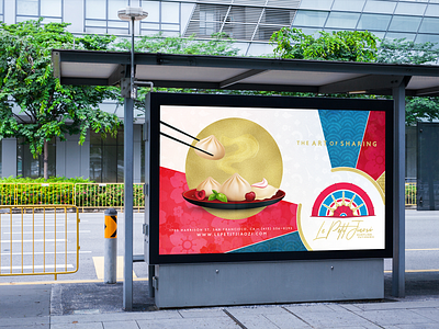 LE PETIT JIOAZI ▪︎ Dumpling Patisserie - Advertising advertisement advertising layout design typography
