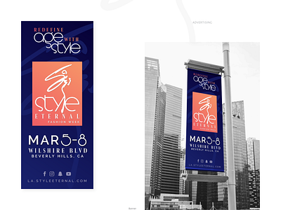 STYLE ETERNAL ▪︎ Fashion Event - Advertising advertising branding fashion layout design visual identity