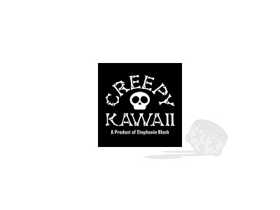 CREEPY KAWAII • Graphic Design advertising cute art geometric graphic illustration merchandise design typography vector zombie