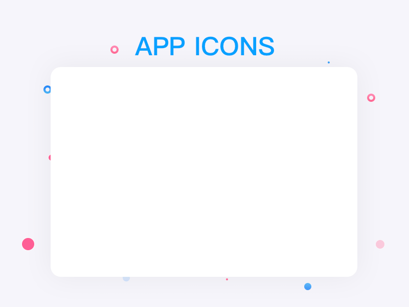 Icons Design app chat color icon icon illustration ui