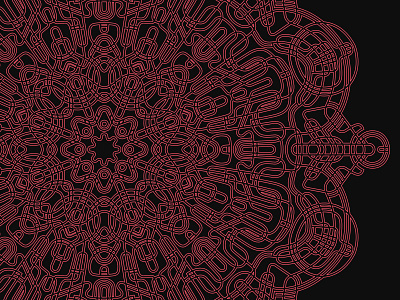 Mandala 02 circular illustrator mandala study symmetry vector