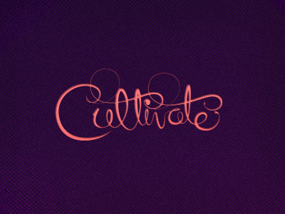 Cultivate Type Logo bauru bitencourt brand brand identity branding brasil brazil breno breno bitencourt classy cultivate design design studio featured handwritten identidade de marca identidade visual identity logo logodesign logodesigner logotipo logotype purple visual identity wines