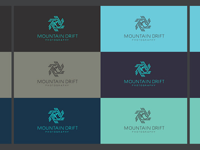 Mountain Drift Photography Colors drift logo mountain photo photography shutter snow snowflake