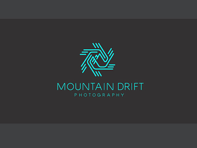 Mountain Drift Photography Logo drift logo mountain photo photography shutter snow snowflake