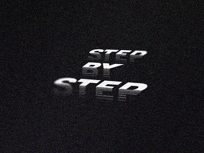 Step by Step // Corners 13/15 - Logolounge 2020 ⠀ corner corners elevation facet geometric path progress stair stairway step step by step steps typography walk walking