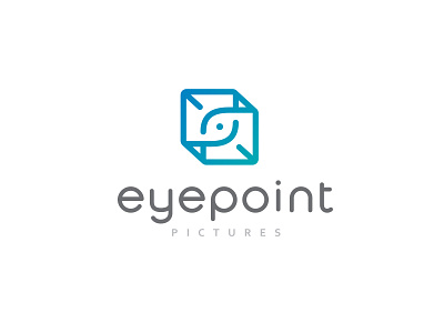 Eyepoint logo box eye eyepoint film perspective pictures wireframe