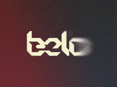 B-elo (link) // Chiseled Shadow 15/15 - Logolounge 2020 ⠀ beauty bevel bond chain chiseled depth elo extrusion link linked logotype red shadow type