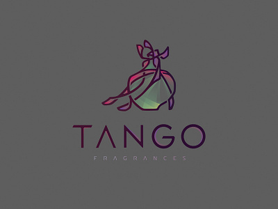 Tango logo dancer dancing fragrance gif perfume tango wip