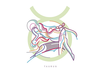 Taurus - Zodiac astrology horoscop icon ole sign taurus zodiac