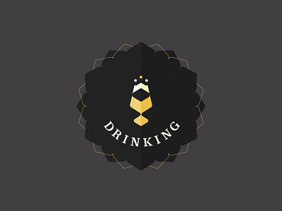 DrinKing logo beer chopp crown cup drinking drinks king