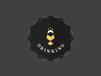 DrinKing logo beer chopp crown cup drinking drinks king