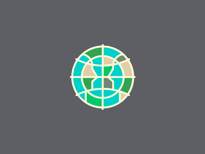 Pale Blue Dot - Equality logo planet rights human face to face face equality globe earth dot blue pale