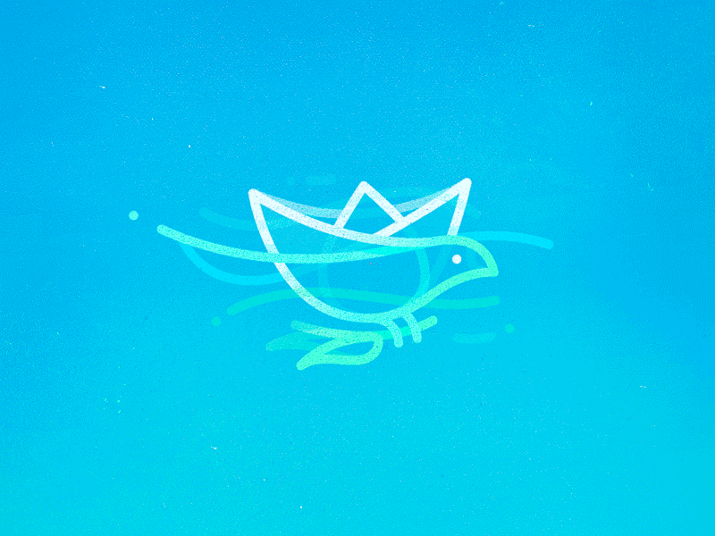 Dove/Boat logo
