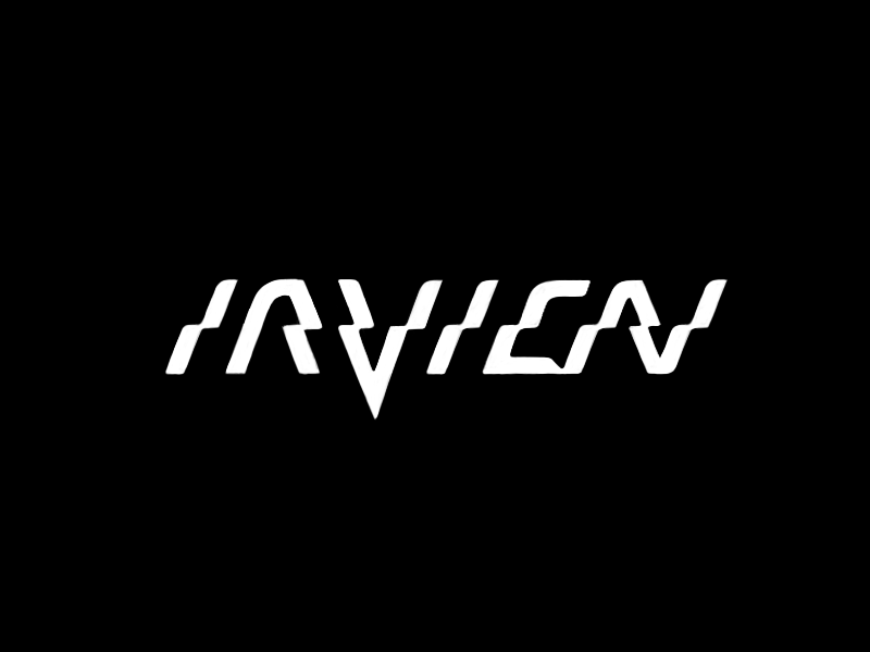 IRVIEN type bolt dj energy irvien techhouse techno thunde type typography