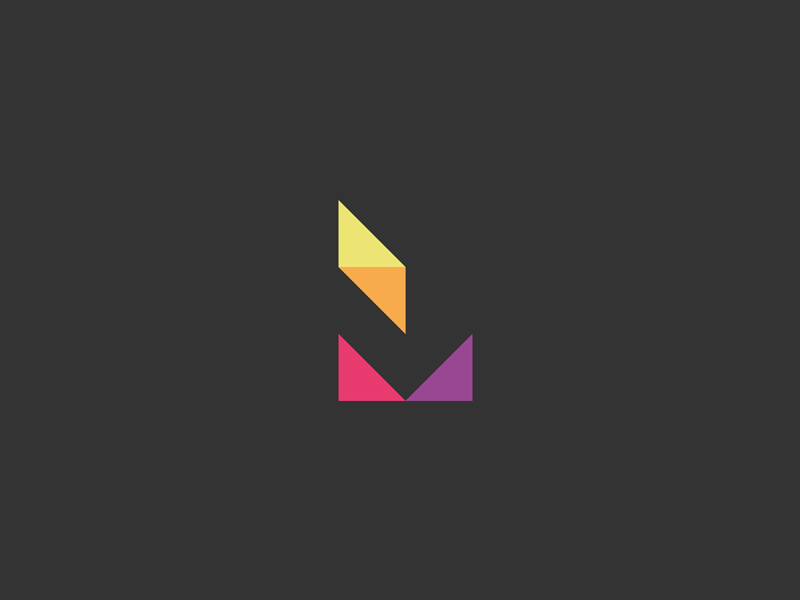 Lexema agency communication digital l lexema logo mexico tangram triangle