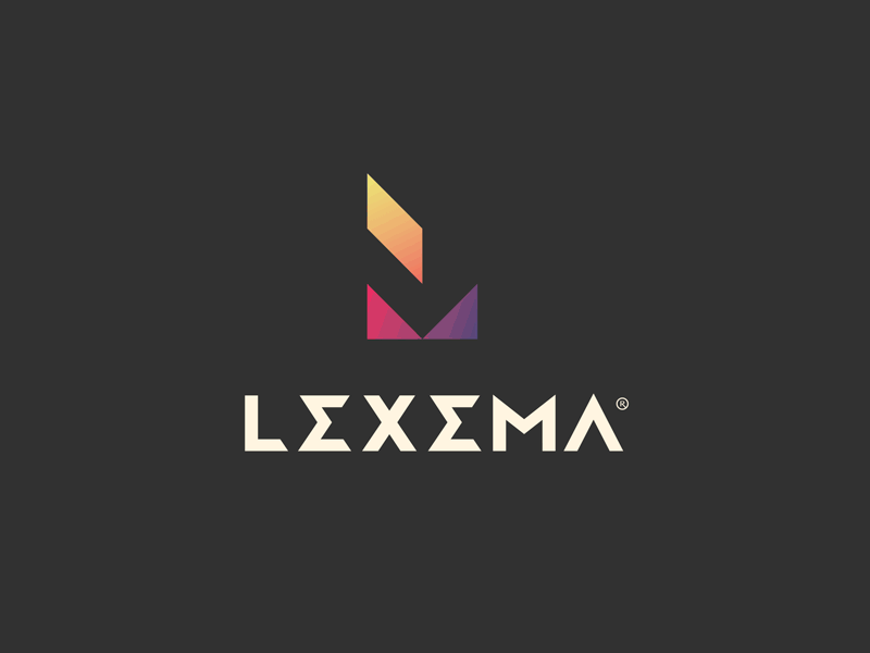 Lexema final agency communication digital l lexema logo mexico tangram triangle