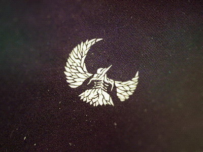 Oh, moon! - Logo concept air bird bitencourt connection development dove earth fly gif hands handshake health logo mark moon moonlight natural nature pieces pigeon pomba process roots symbol touch