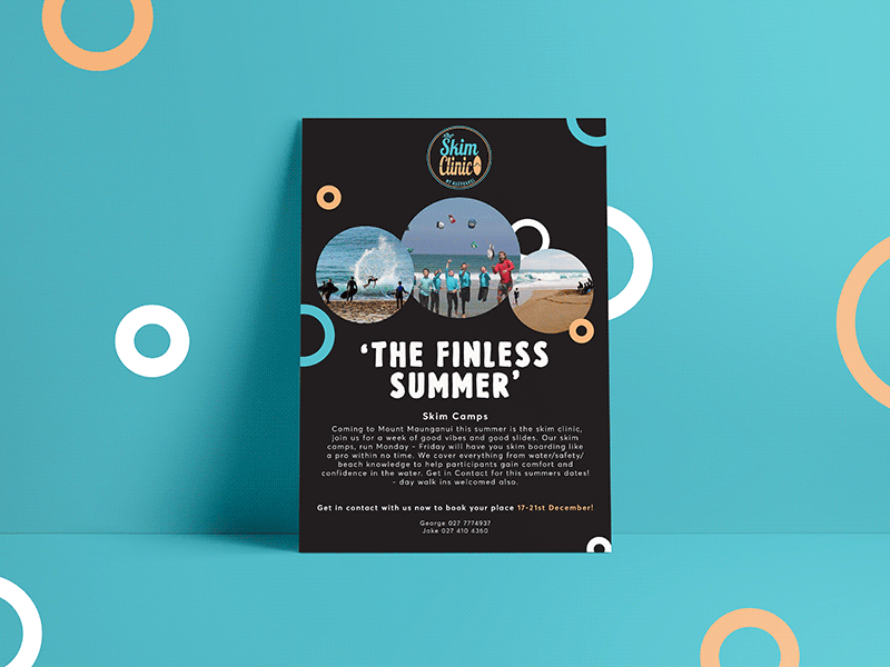 Finless Gif brand identity gif graphic design poster