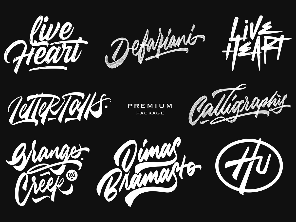 Calligraphy work by Enggal Mukti on Dribbble