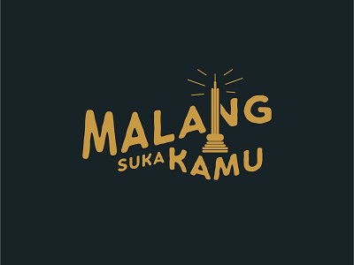 Vintage Logo - @malangsukakamu animation branding calligraphy design fun graphic handlettering icon illustration lettering logo type typography