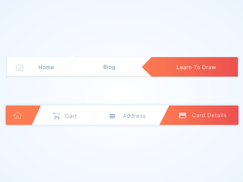 Daily UI 056 Breadcrumbs by Alex Immanuel on Dribbble