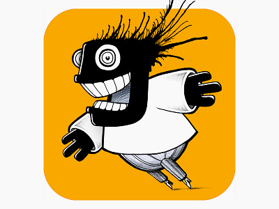 Daily Monster® Monster Maker App Icon v1 app cartoon character design icon ios7 monster