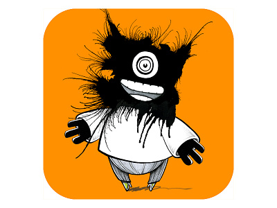 Daily Monster® Monster Maker App Icon v2 app cartoon character design icon ios7 monster